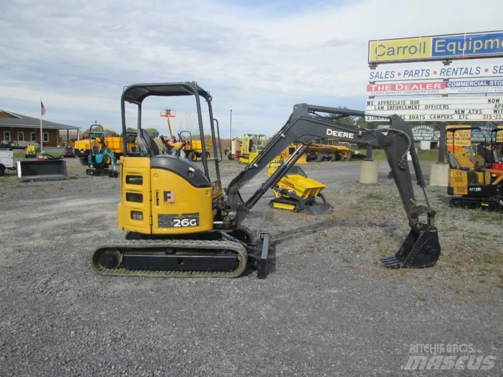 John Deere 26G Mini Excavators <7t (Mini Diggers)