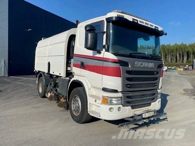Scania G 410 Sweeper trucks