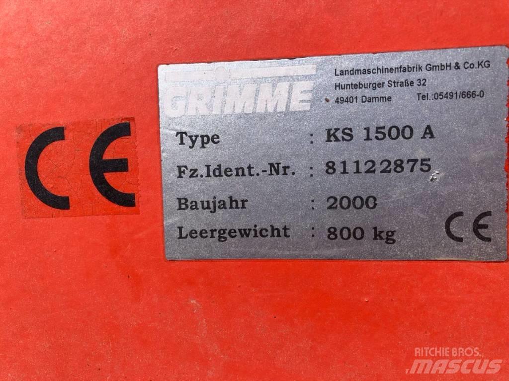 Grimme KS 1500 A Haulm toppers