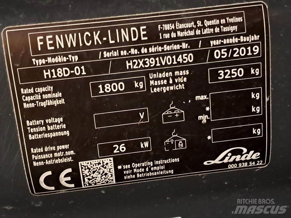 Linde H18D-01 Diesel Forklifts
