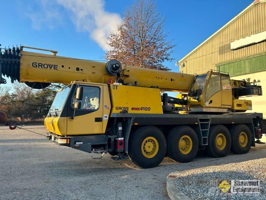 Grove GMK4100B Mobile and all terrain cranes