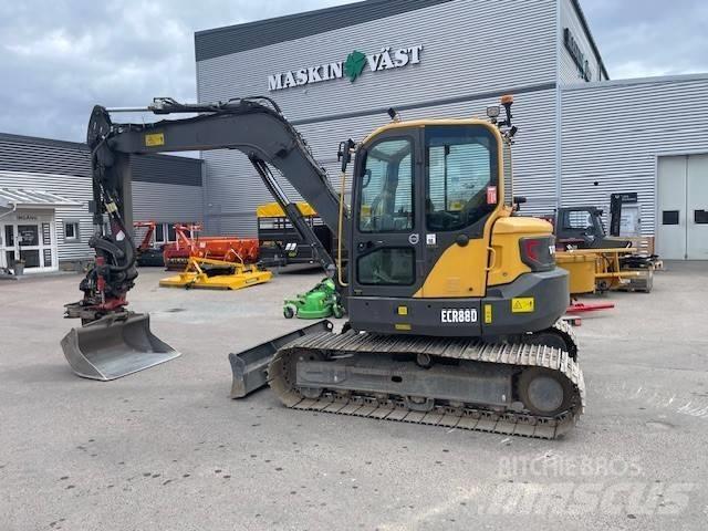 Volvo ECR 88 D Mini excavators  7t - 12t