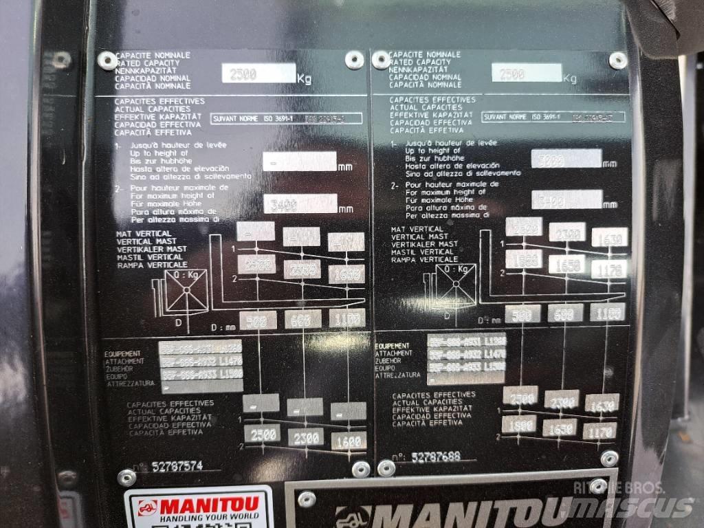 Manitou MC 25-4 Diesel Forklifts