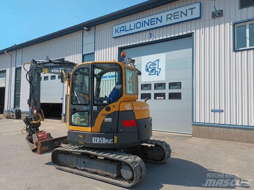 Volvo ECR 58 Mini Excavators <7t (Mini Diggers)