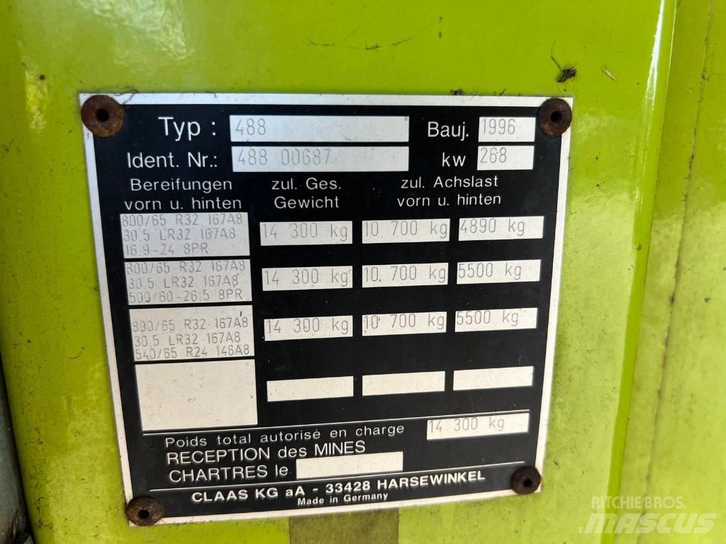 CLAAS Jaguar 840 Foragers