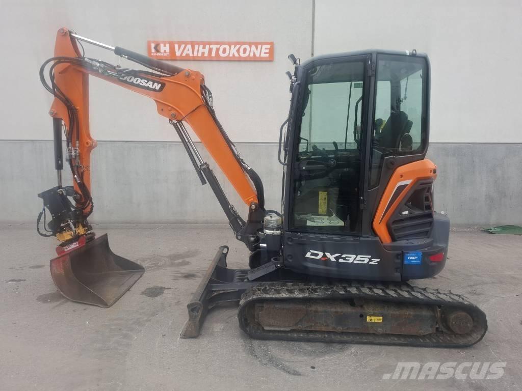 Doosan DX 35 Z Mini Excavators <7t (Mini Diggers)
