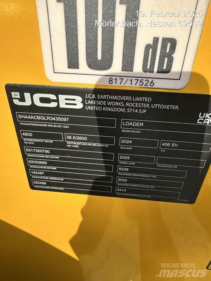 JCB 406 Wheel Loaders
