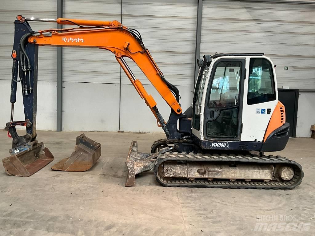 Kubota KX 080-3 Mini excavators  7t - 12t