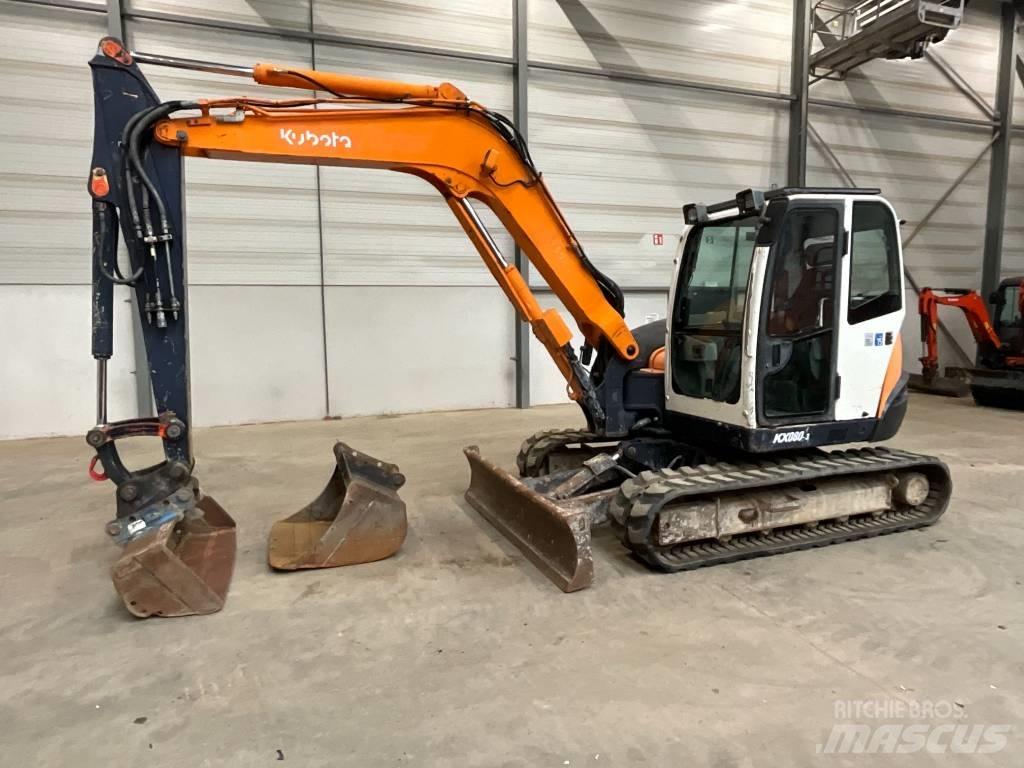 Kubota KX 080-3 Mini excavators  7t - 12t