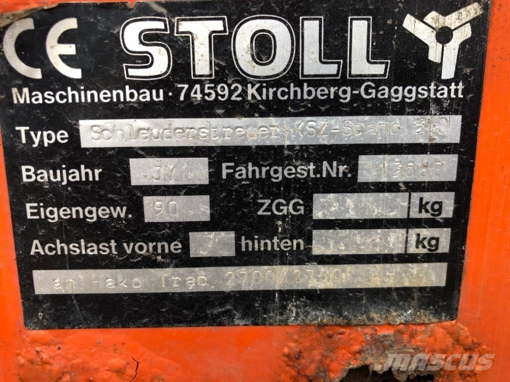 Stoll KSZ 35 Compact tractor attachments