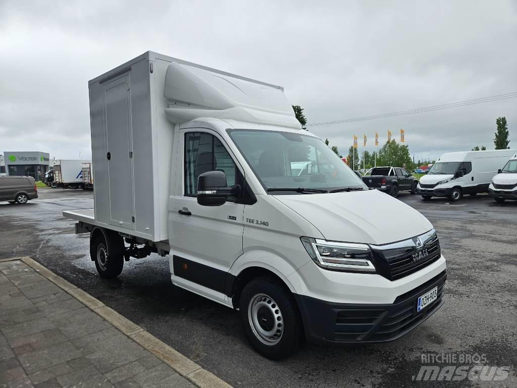 MAN TGE 3.140  4x4 Box body