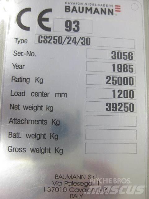Baumann CS250 Side Loaders