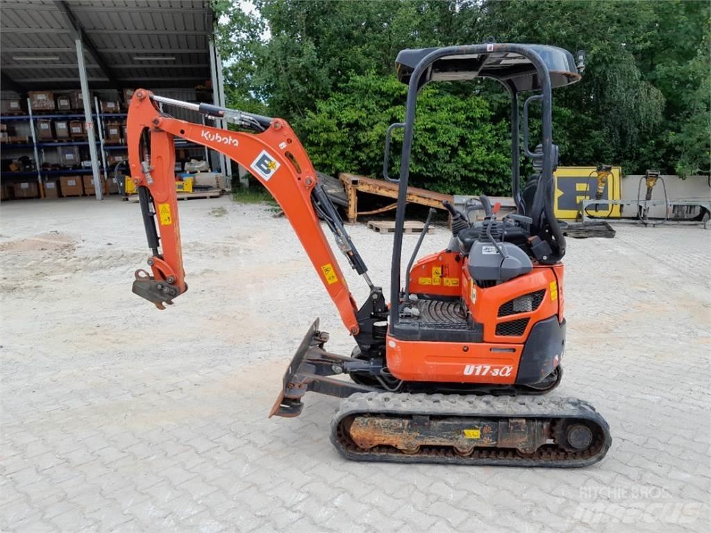 Kubota U17-3 Mini Excavators <7t (Mini Diggers)
