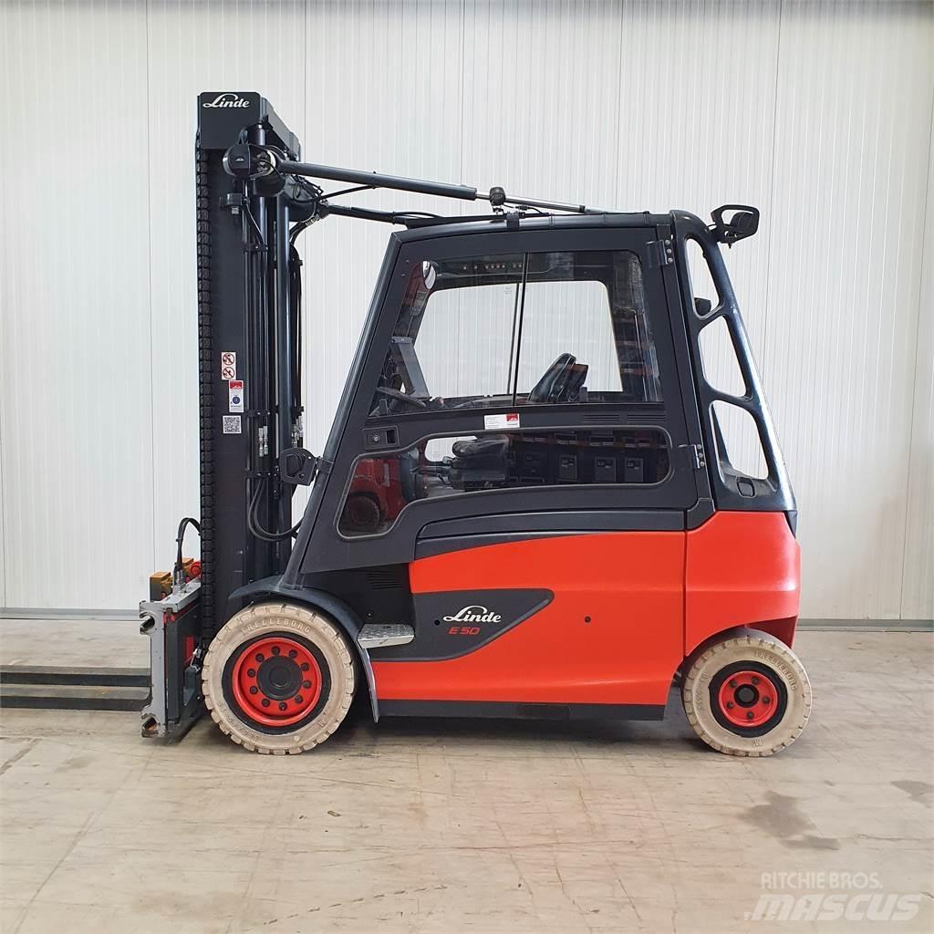 Linde E50HL Electric Forklifts