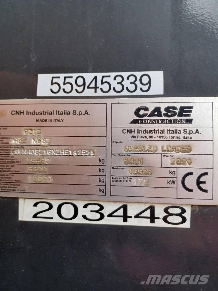CASE 821G XR Wheel Loaders