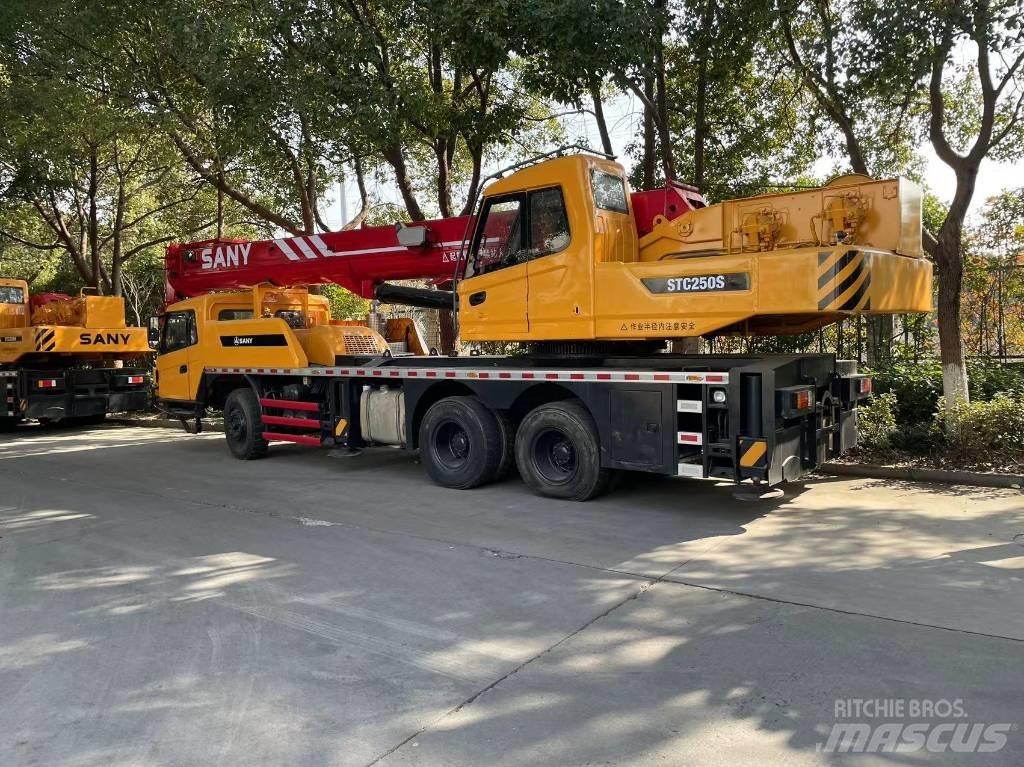 Sany 250S Mobile and all terrain cranes