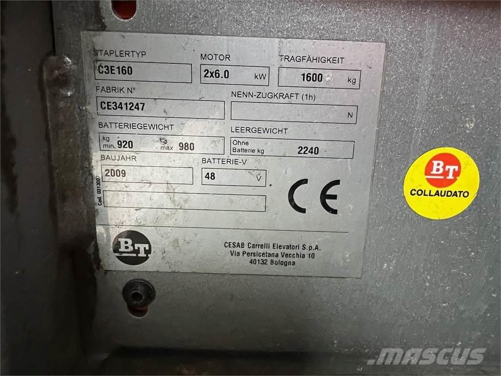 BT C3E160 Electric Forklifts