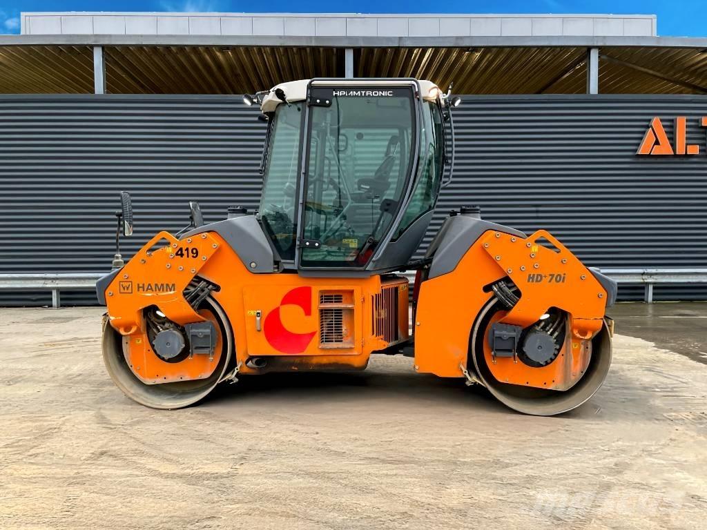 Hamm HD+ 70I VV Twin drum rollers