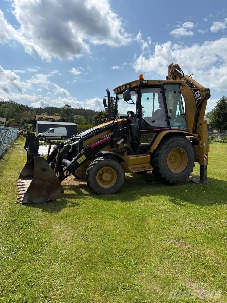 CAT 428 D 4x4 Backhoe Loaders