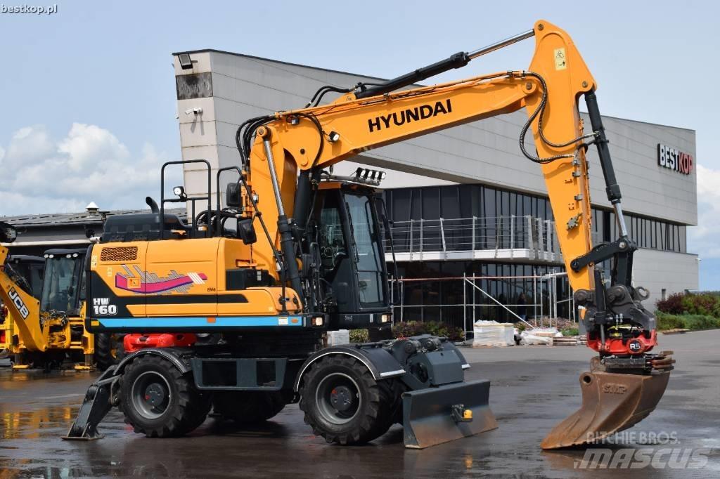 Hyundai HW 160 Wheeled Excavators