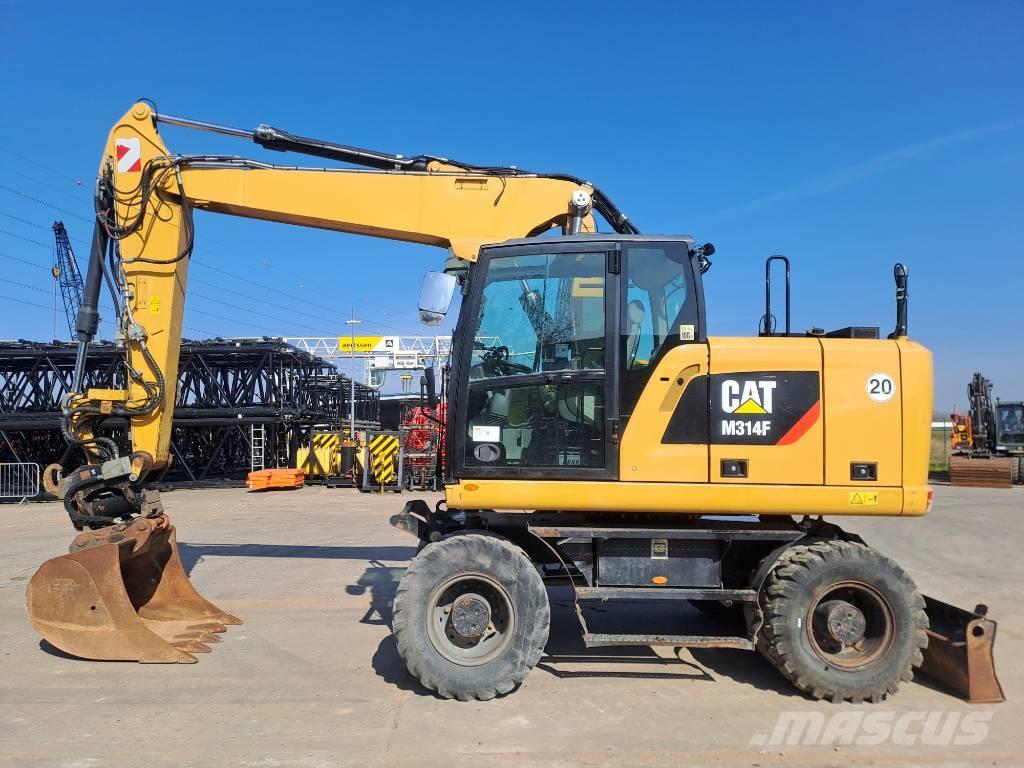 CAT M134F Wheeled Excavators