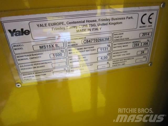 Yale MS15X-IL Low lifter with platform