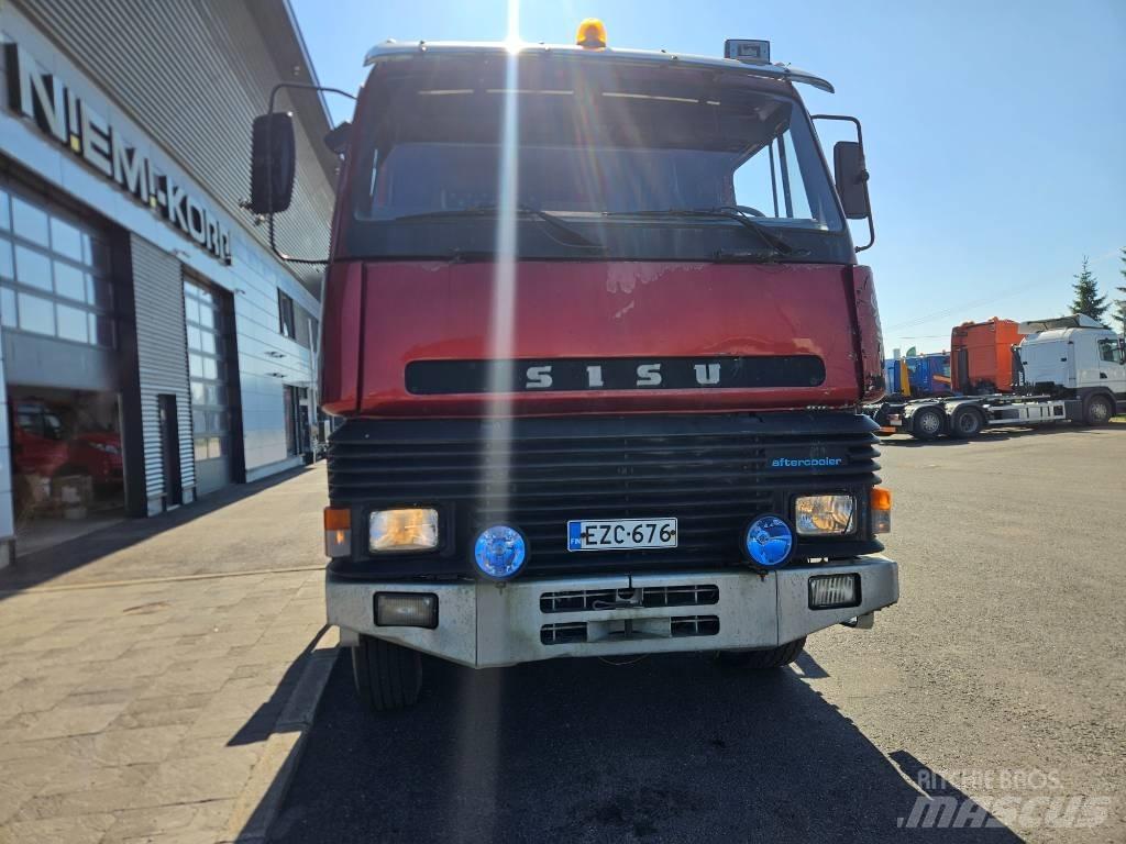 Sisu SM300 8X2 Forest machine transport trucks