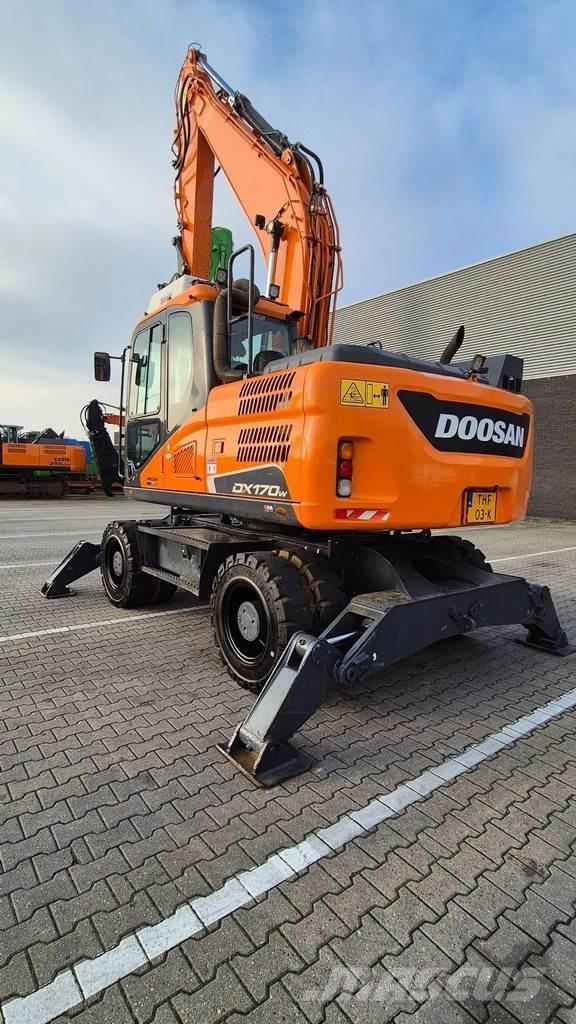Doosan DX 170W-5 Wheeled Excavators