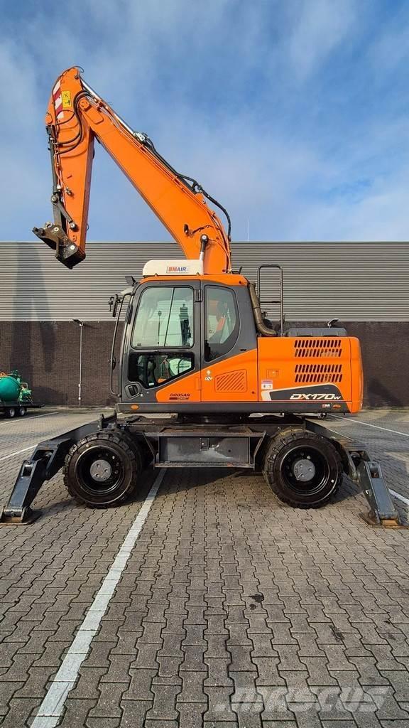 Doosan DX 170W-5 Wheeled Excavators