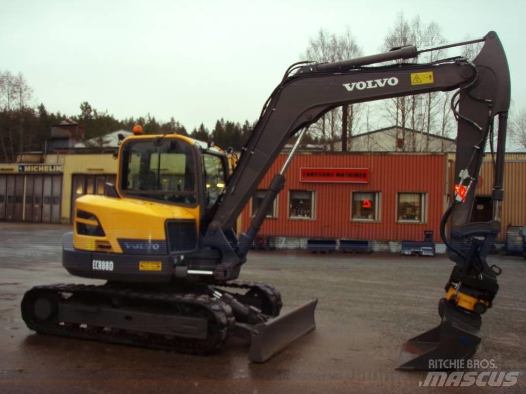 Volvo ECR 88 D Mini excavators  7t - 12t