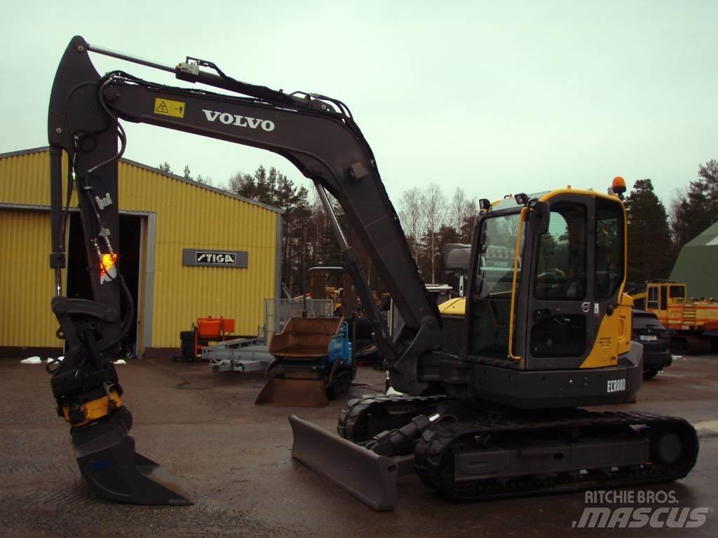 Volvo ECR 88 D Mini excavators  7t - 12t
