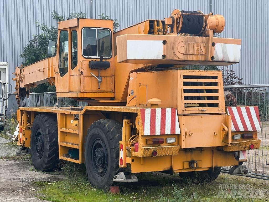 Coles husky Mobile and all terrain cranes