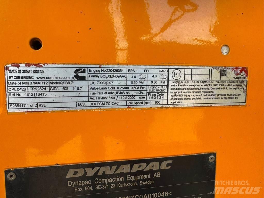 Dynapac CA362PD Single drum rollers