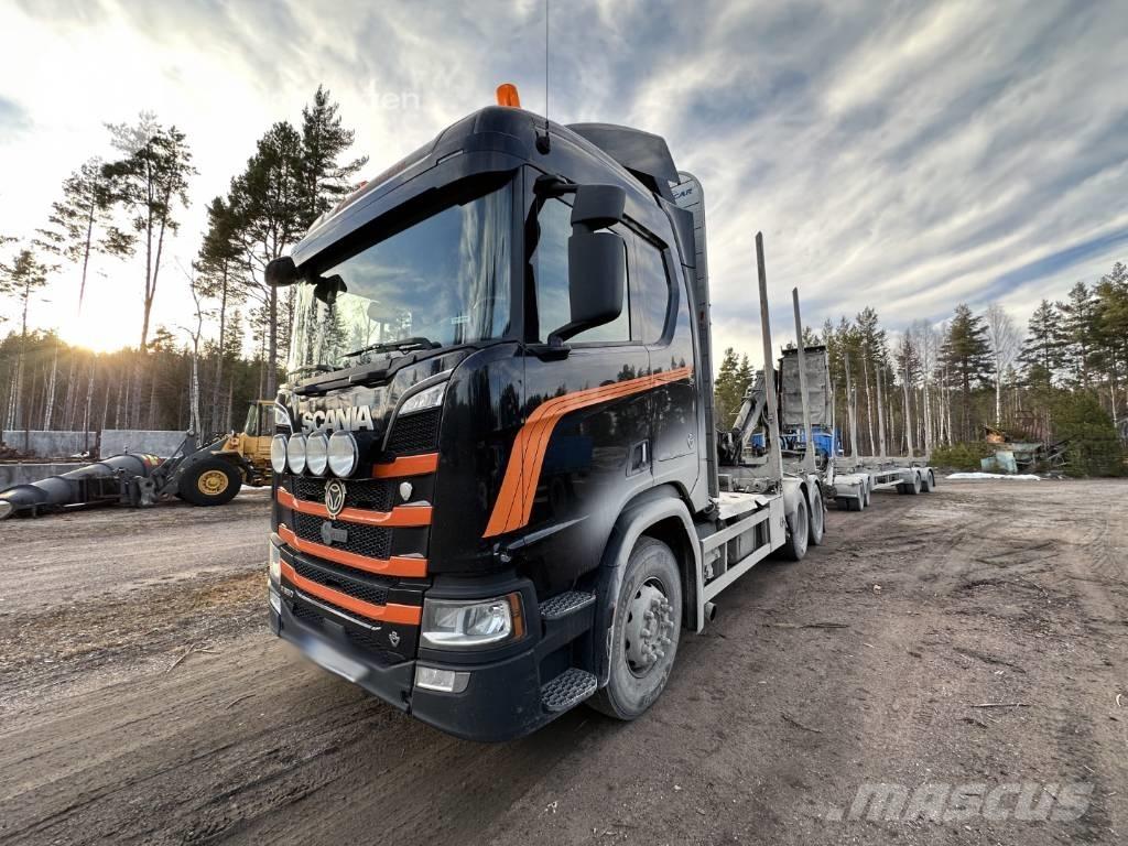 Scania R 650 Ekipage Log trucks