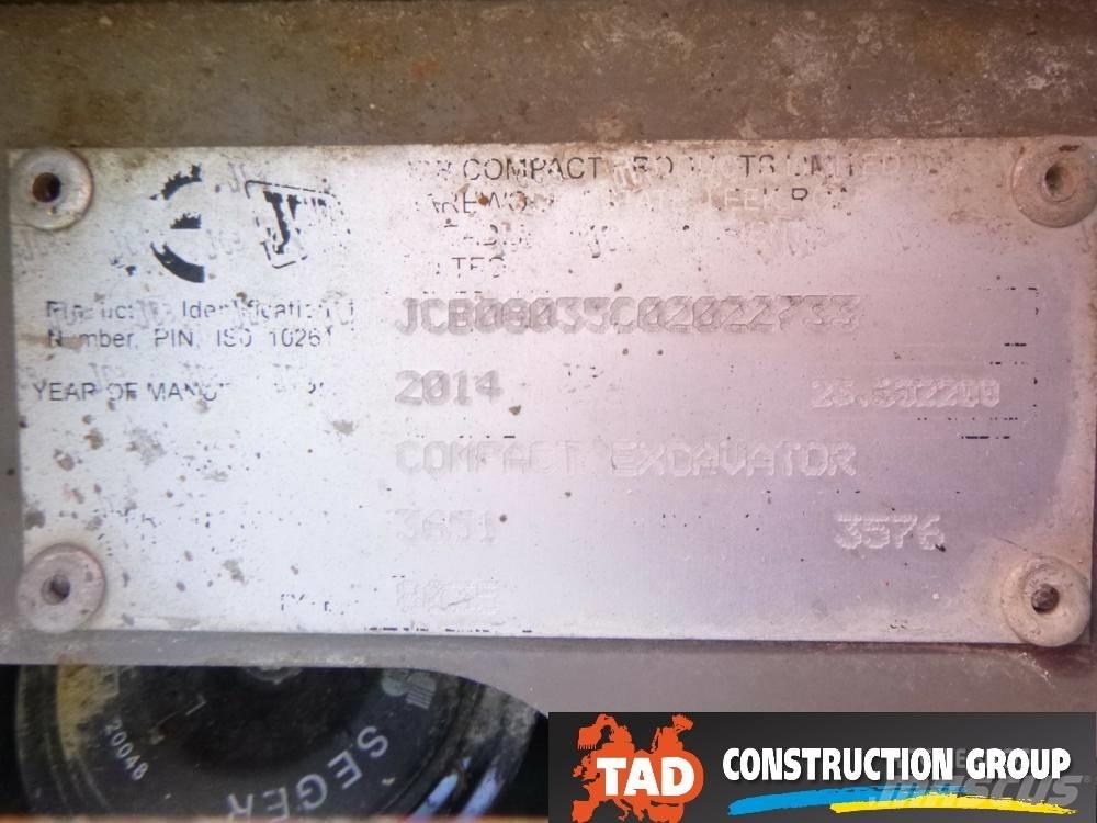 JCB 8035 ZTS Mini Excavators <7t (Mini Diggers)