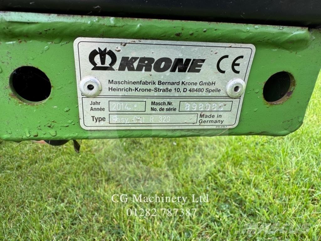 Krone R320 Mounted and trailed mowers