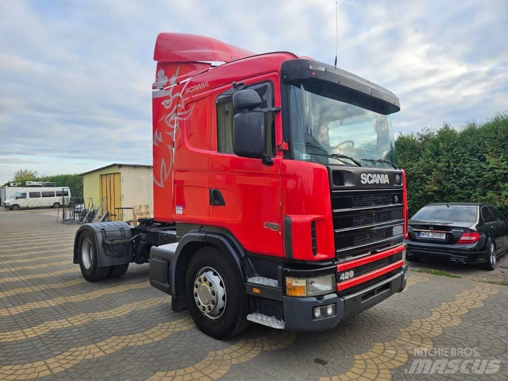 Scania 124 L 420 Conventional Trucks / Tractor Trucks