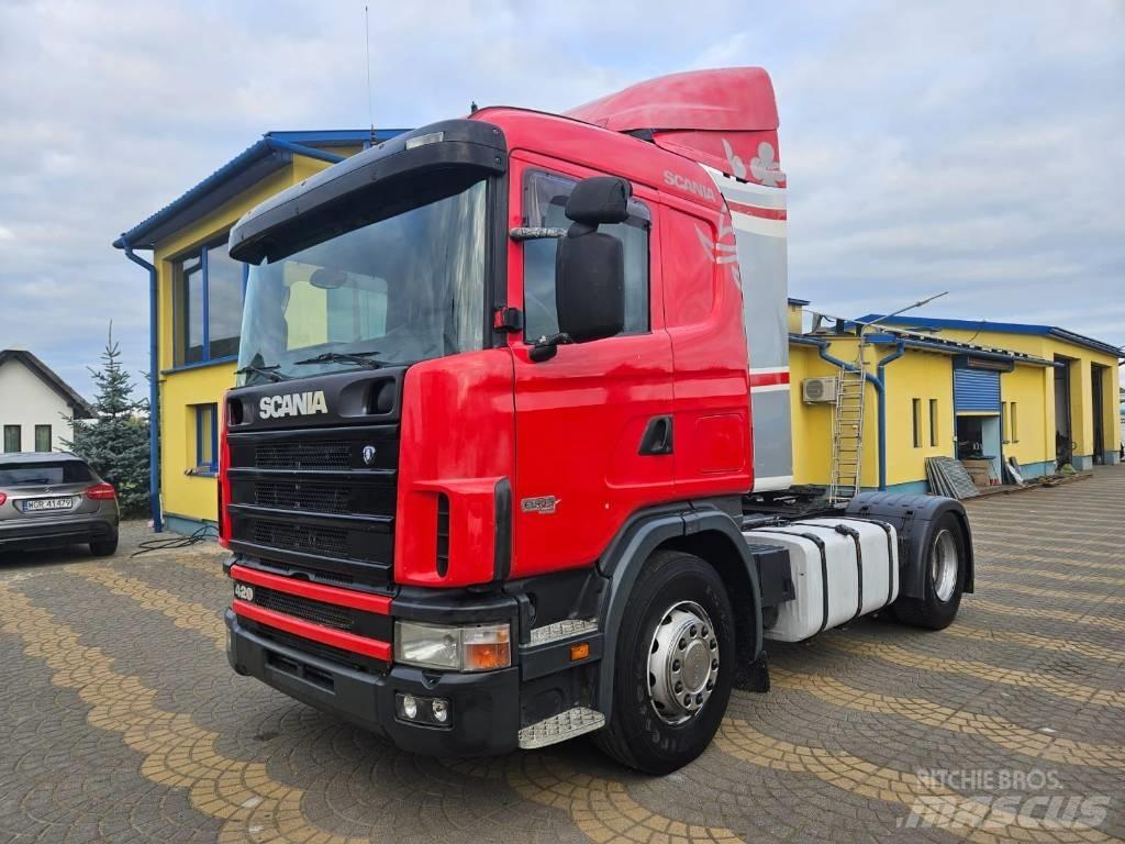 Scania 124 L 420 Conventional Trucks / Tractor Trucks