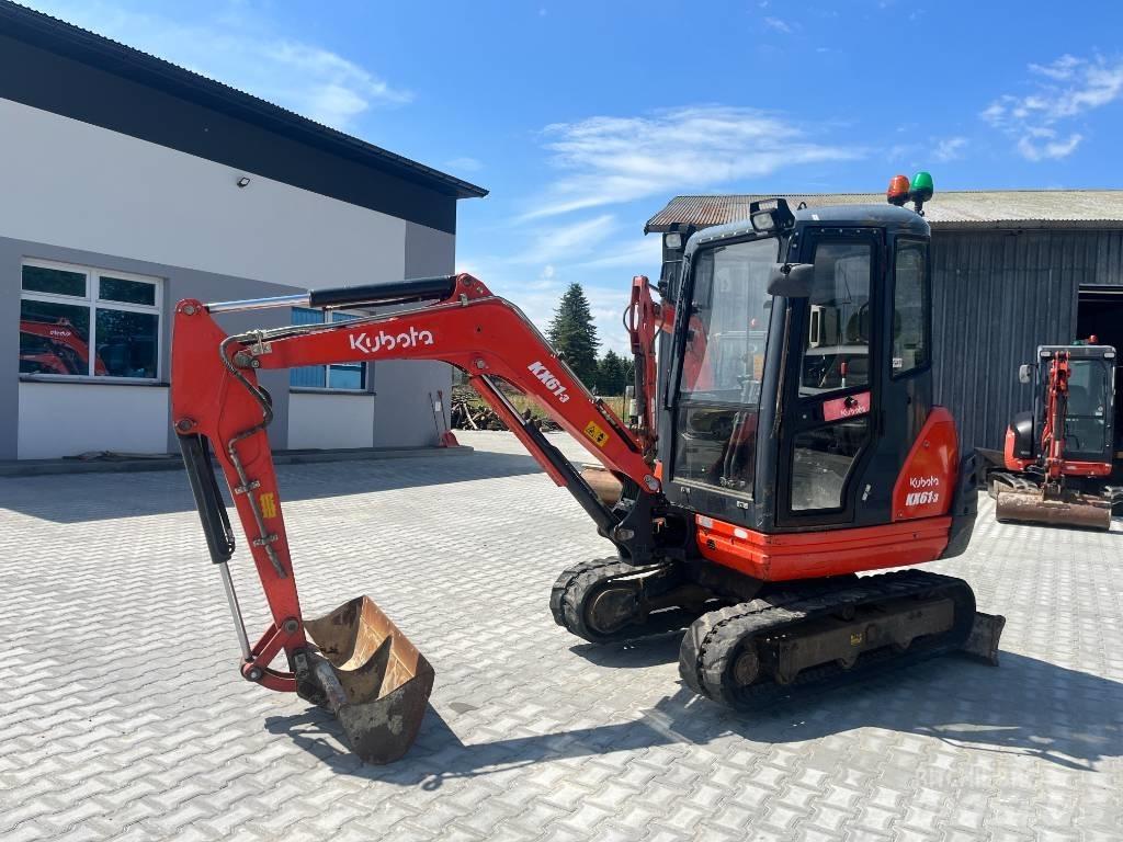 Kubota KX 61-3 Mini Excavators <7t (Mini Diggers)