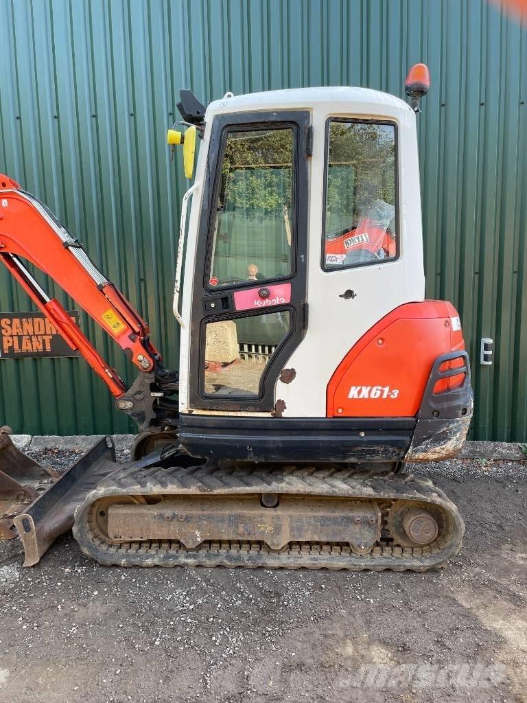 Kubota KX 61-3 Mini Excavators <7t (Mini Diggers)
