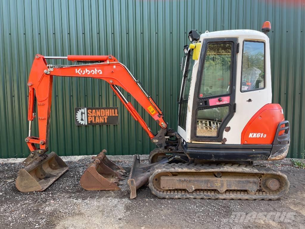 Kubota KX 61-3 Mini Excavators <7t (Mini Diggers)