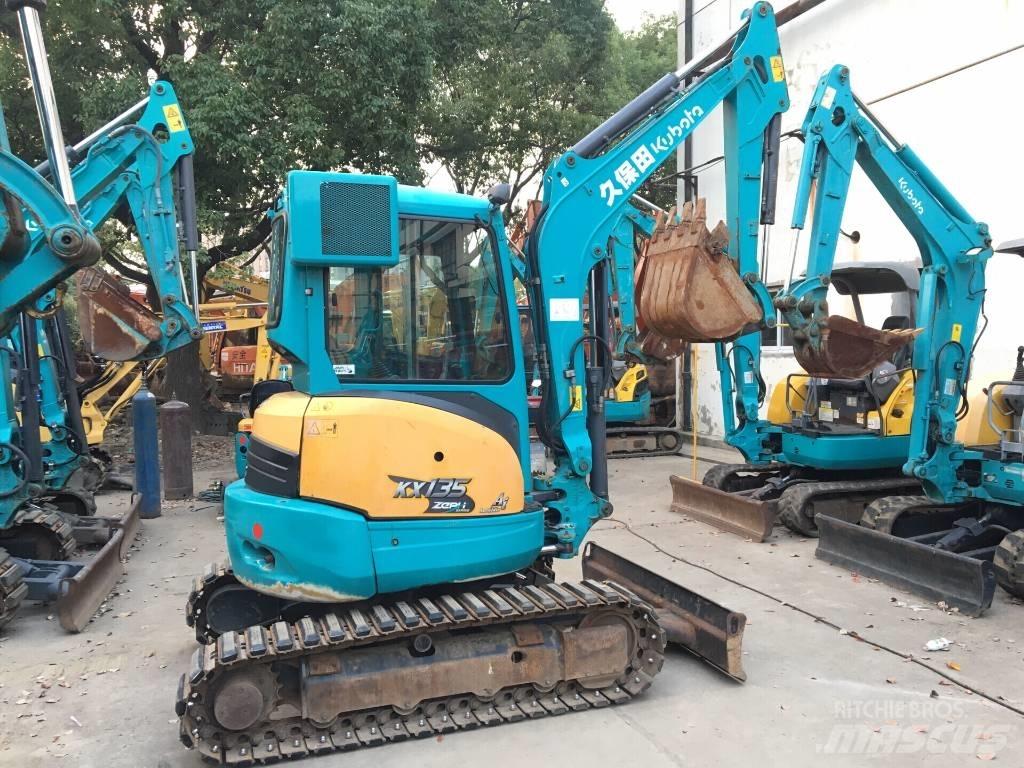 Kubota KX135 Mini Excavators <7t (Mini Diggers)