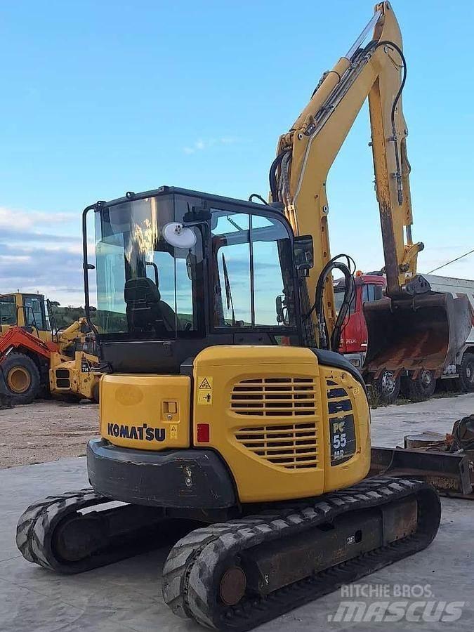 Komatsu PC55 Mini Excavators <7t (Mini Diggers)