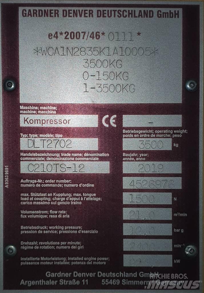 Compair C210 TS-12 Compressors