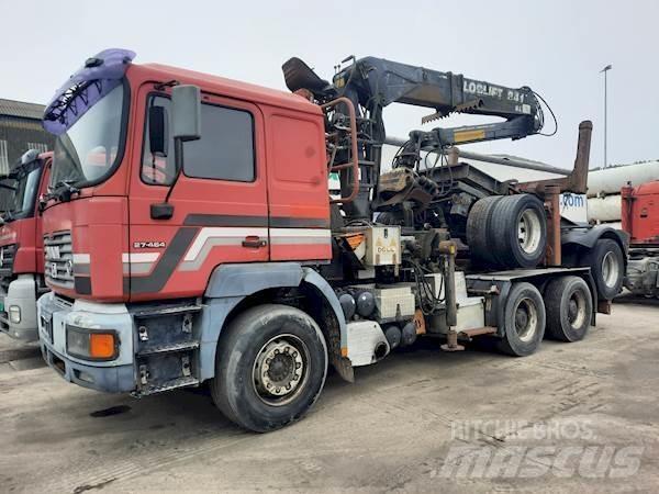 MAN 27.464 6X4 Log trucks