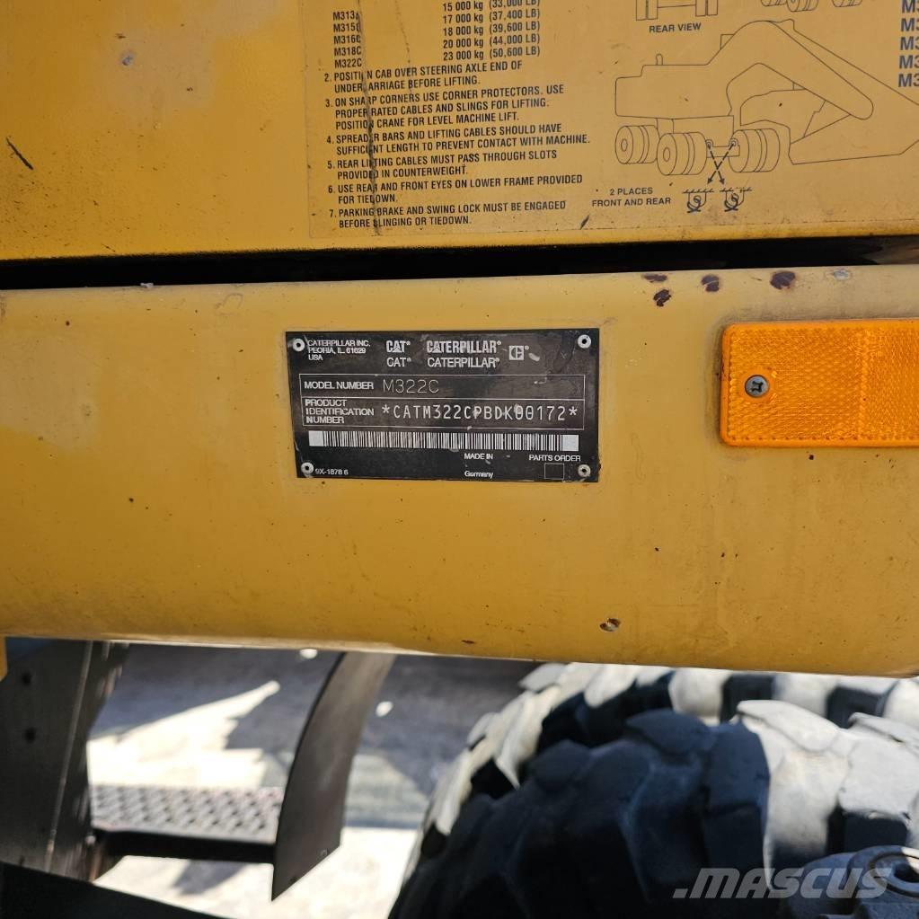 CAT 322 C Wheeled Excavators