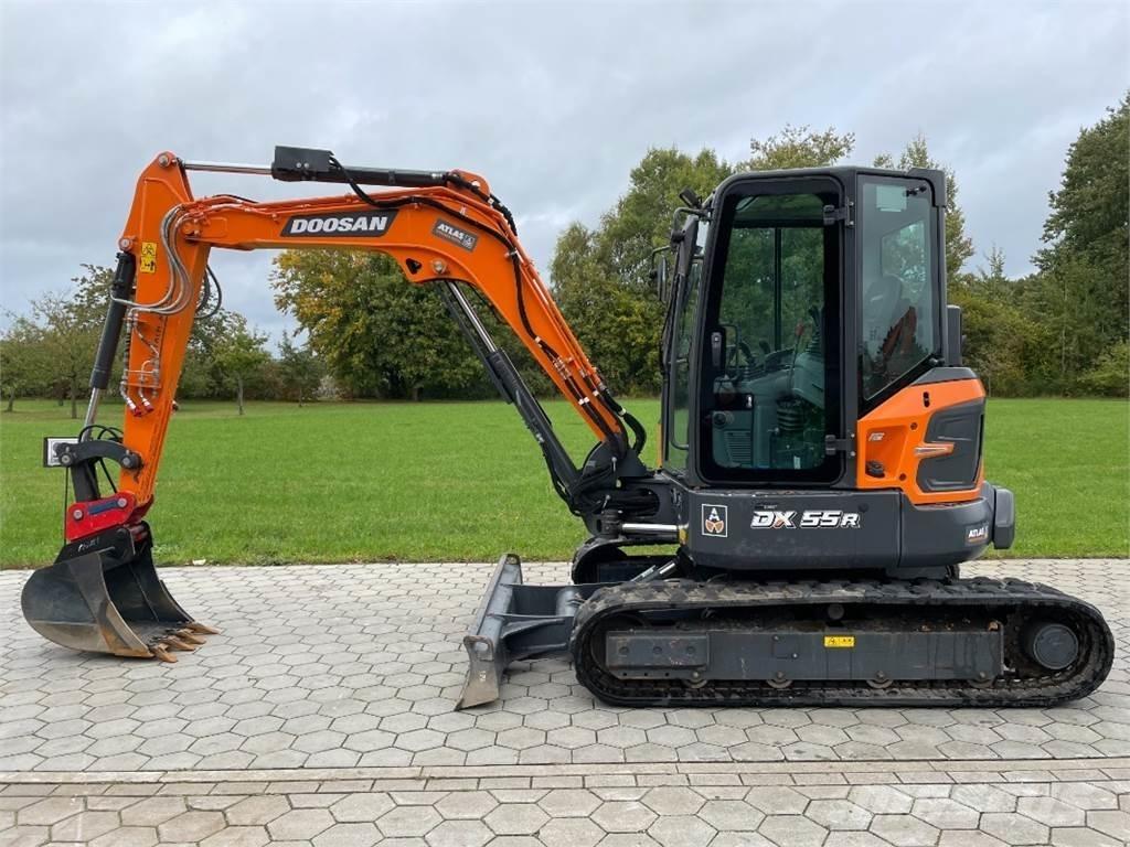 Doosan DX55R-7 Mini Excavators <7t (Mini Diggers)