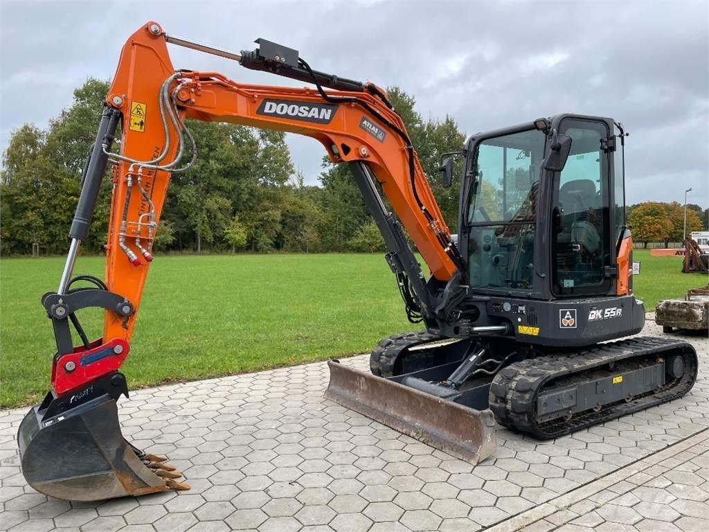Doosan DX55R-7 Mini Excavators <7t (Mini Diggers)