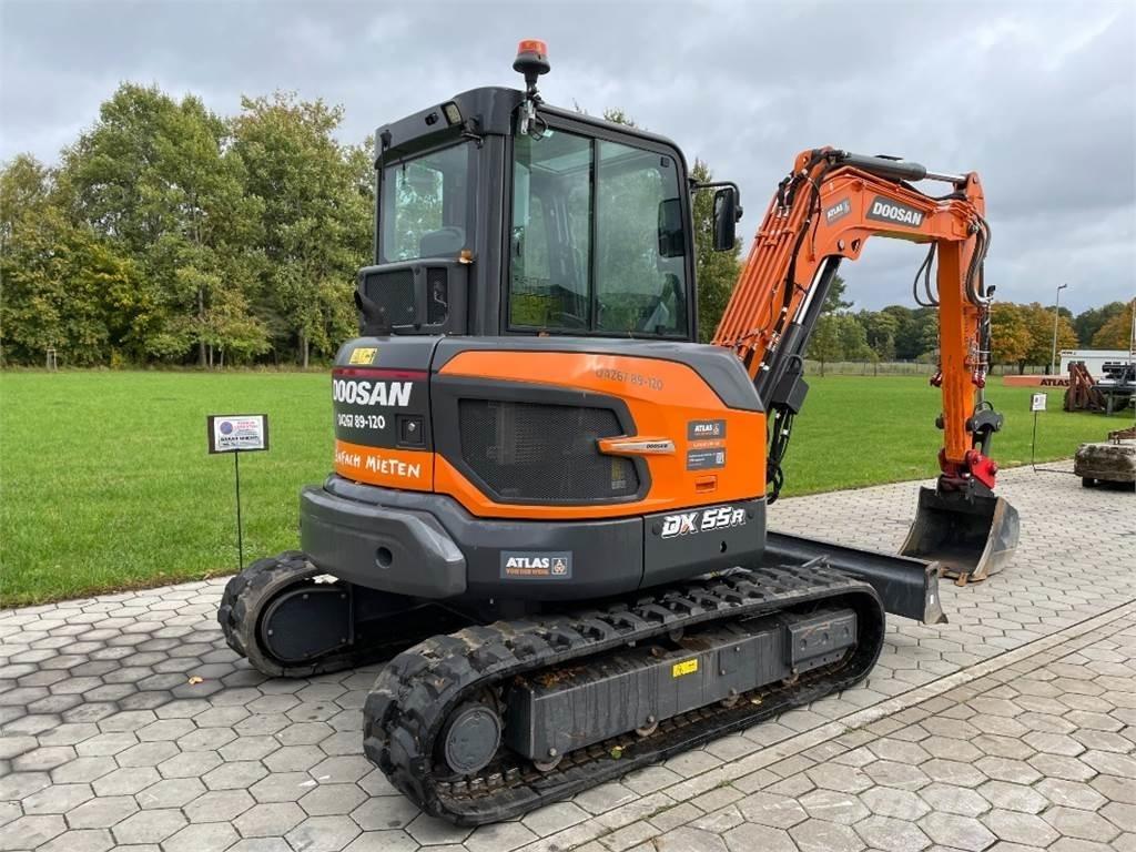 Doosan DX55R-7 Mini Excavators <7t (Mini Diggers)