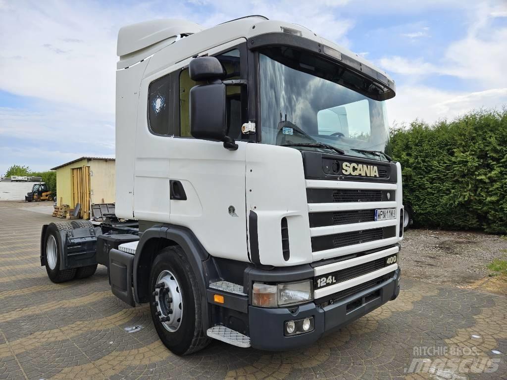 Scania 124 L 400 Conventional Trucks / Tractor Trucks